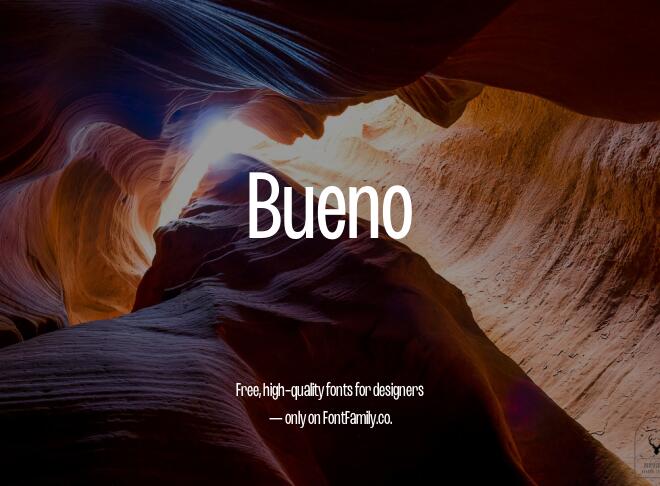 Bueno Font