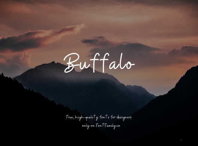Buffalo Font