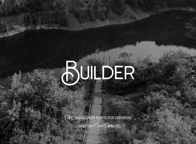 Builder Font