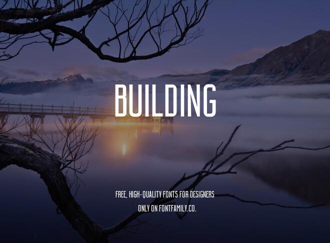Building Font