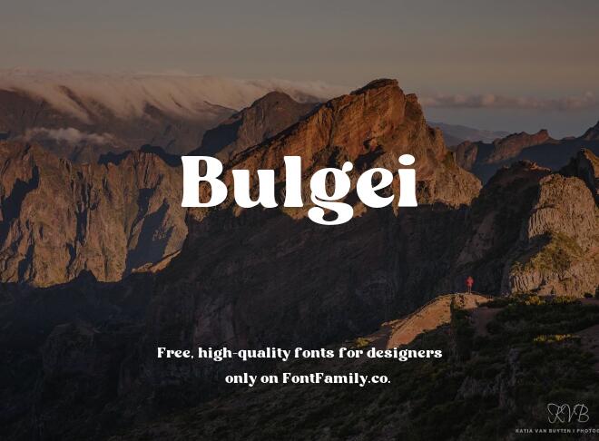 Bulgei Font