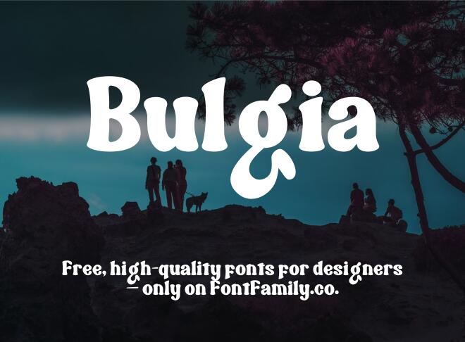 Bulgia Font