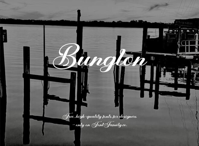 Bunglon Font