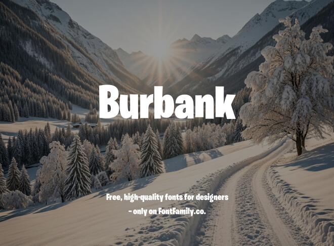 Burbank Font