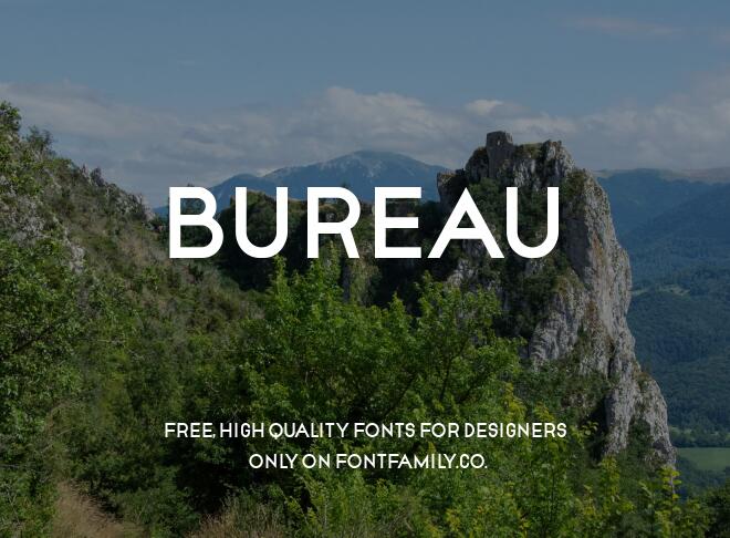 Bureau Font