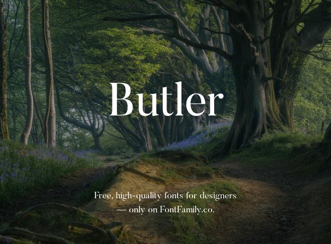 Butler Font
