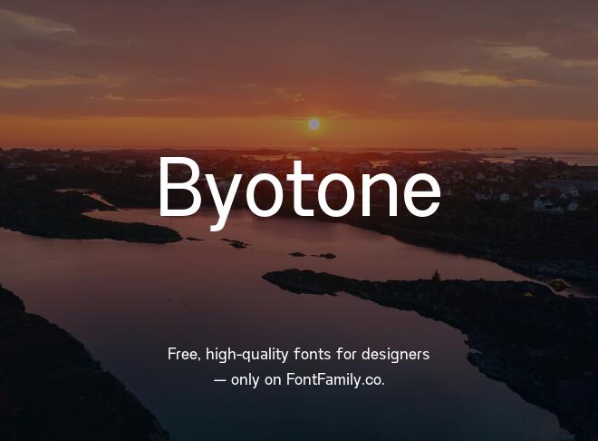Byotone Font