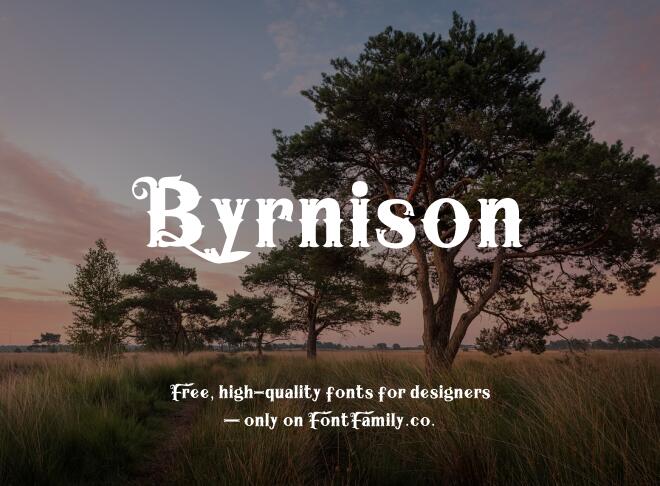 Byrnison Font