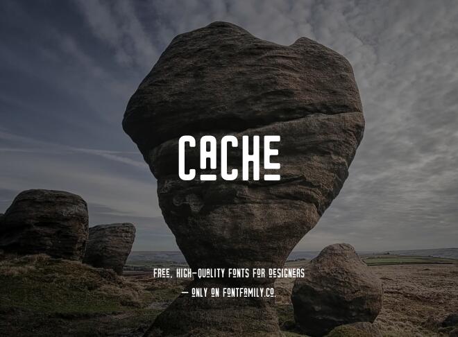 Cache Font