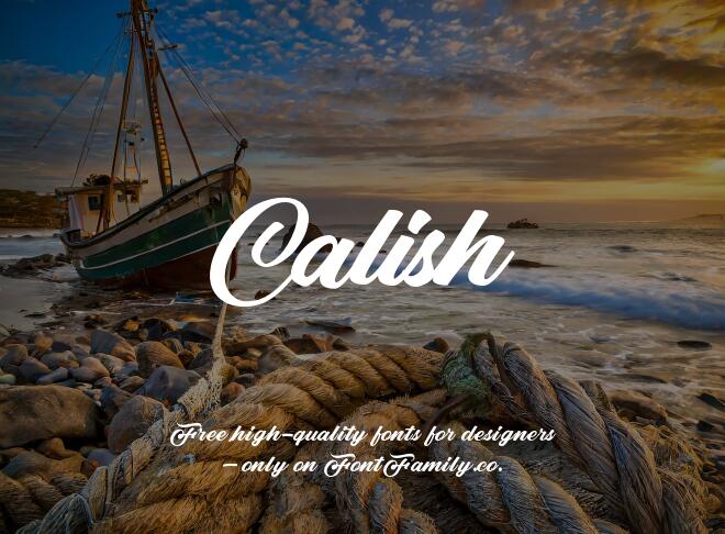 Calish Font
