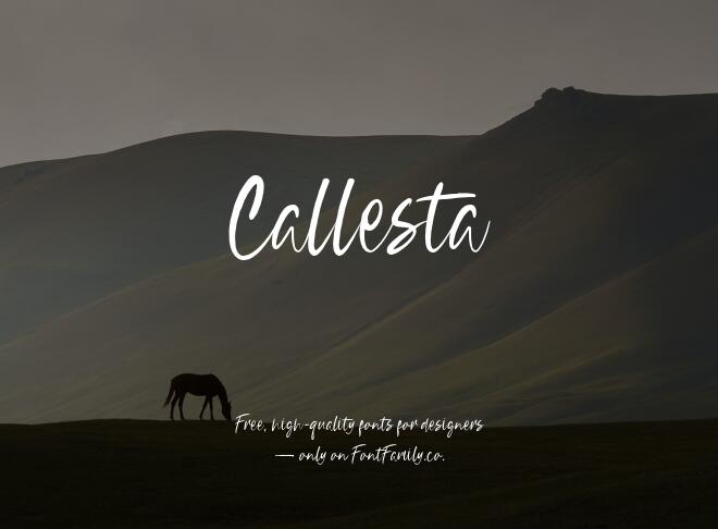 Callesta Font