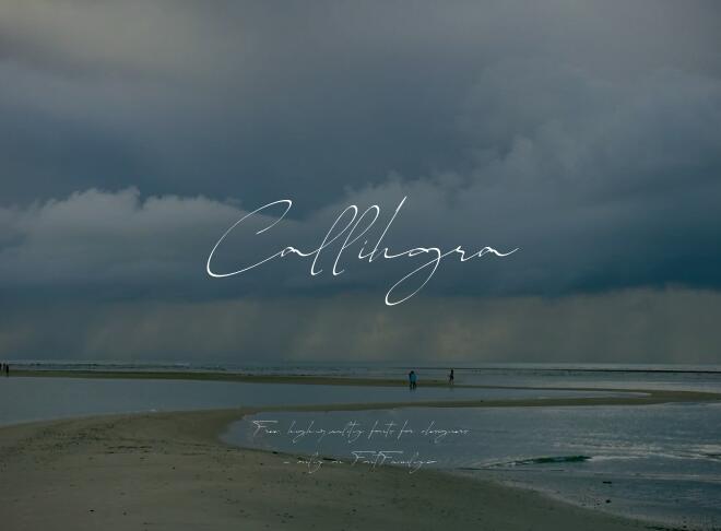 Callihgra Font