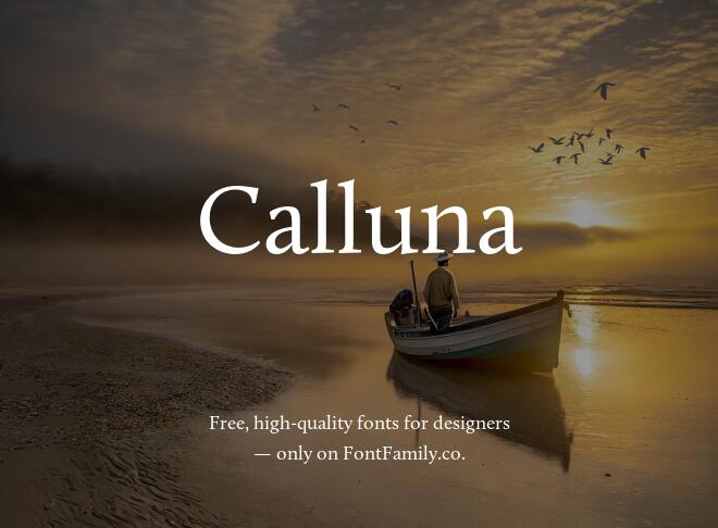 Calluna Font