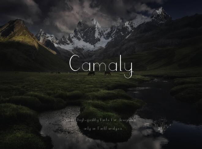 Camaly Font