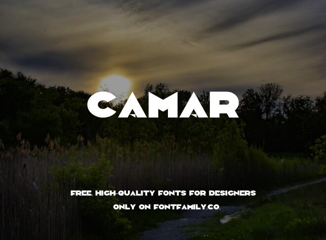 Camar Font