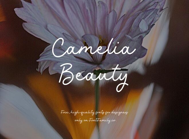 Camelia Beauty Font