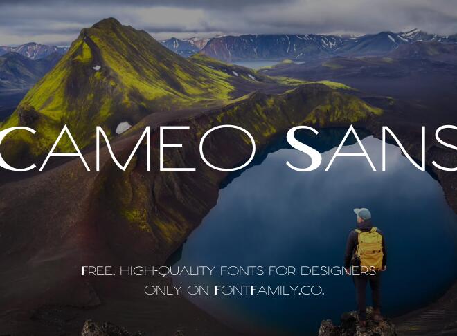Cameo Sans Font