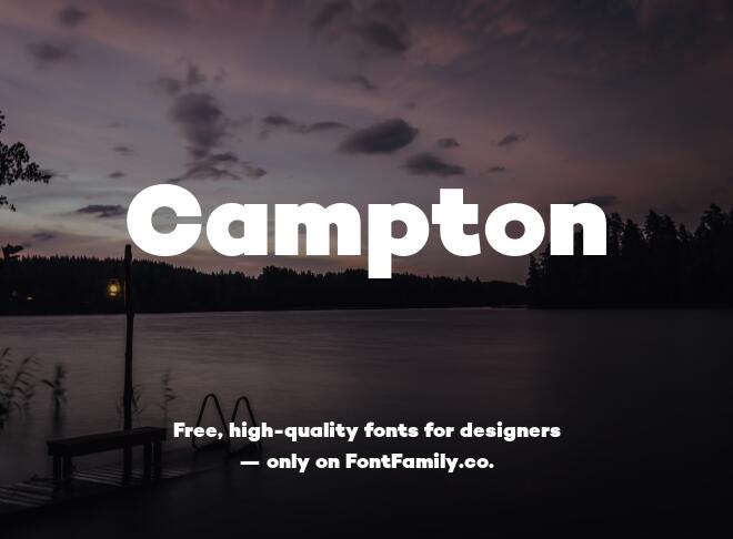Campton Font