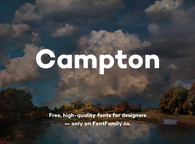 Campton Font