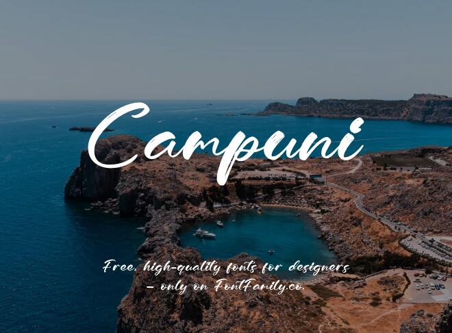 Campuni Font