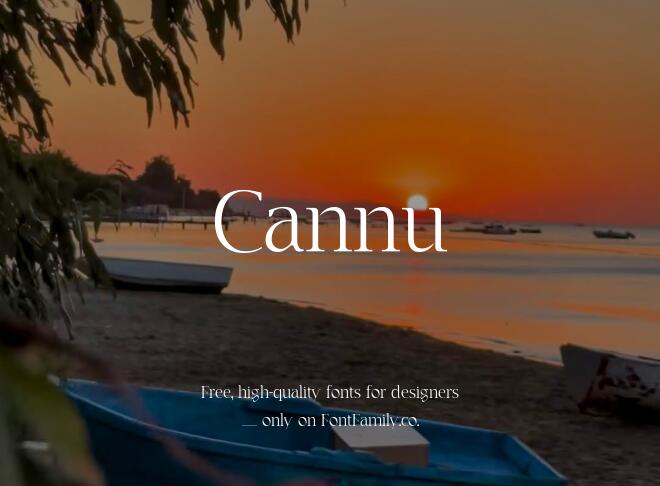 Cannu Font