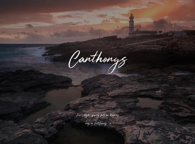 Canthonys Font