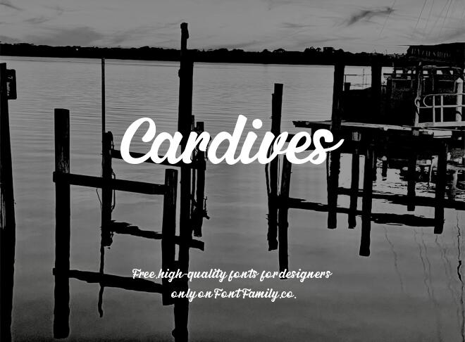 Cardives Font