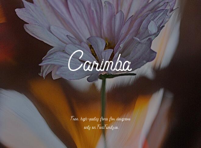 Carimba Font