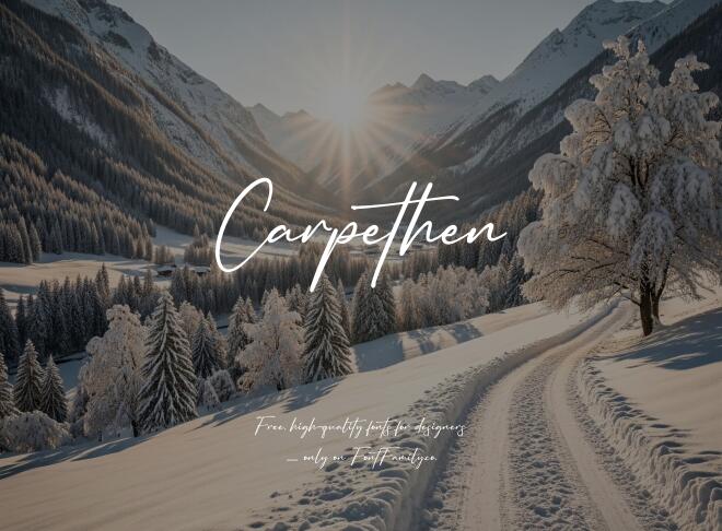 Carpethen Font