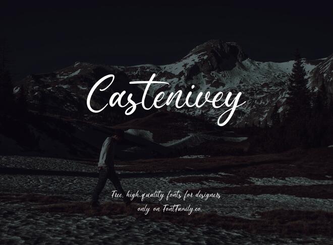 Castenivey Font