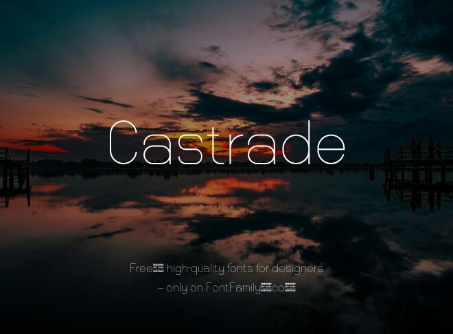 Castrade Font