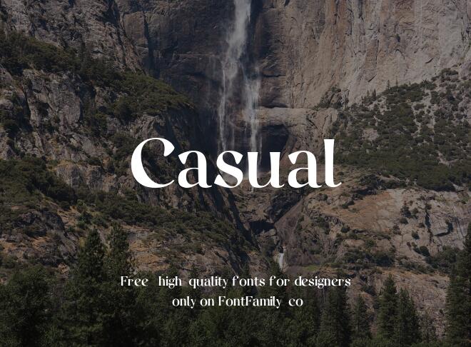 Casual Font