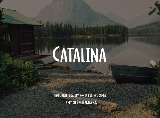 Catalina Font