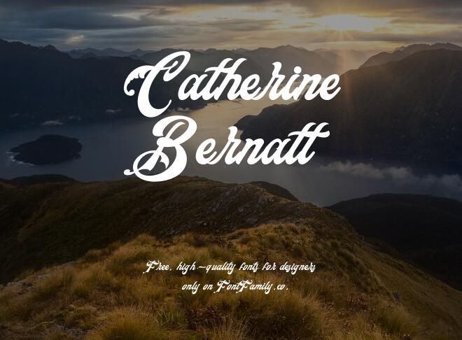 Catherine Bernatt Font