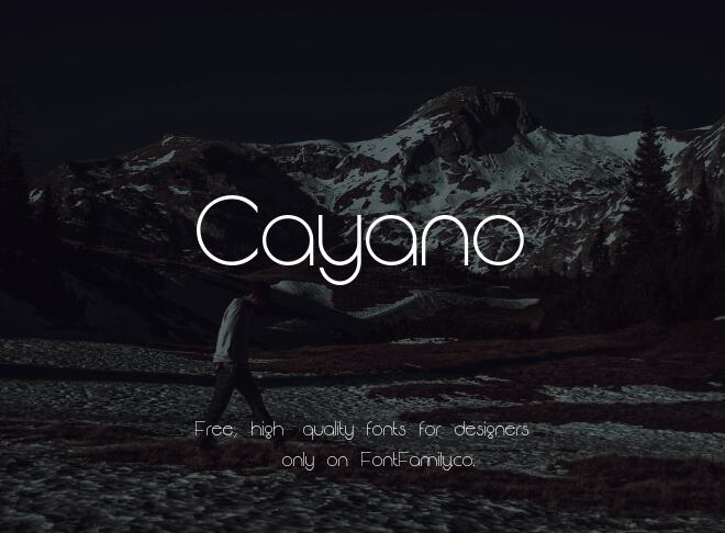 Cayano Font