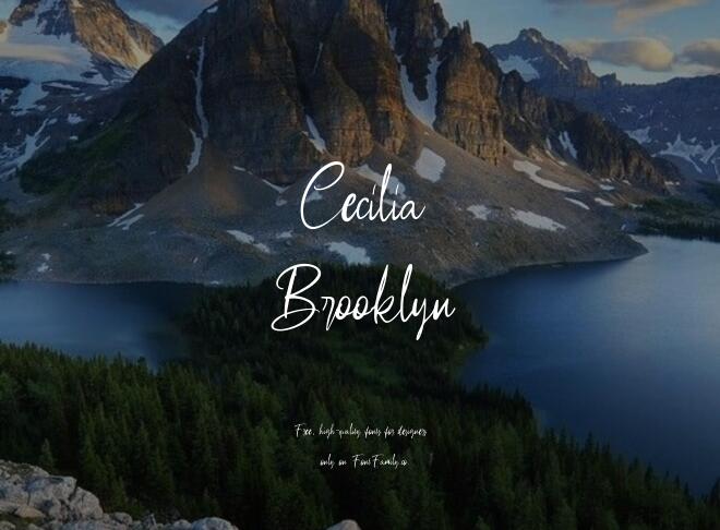 Cecilia Brooklyn Font