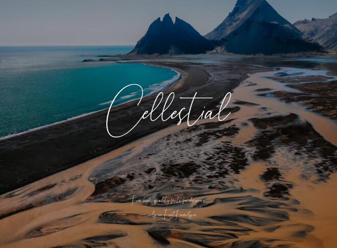 Cellestial Font