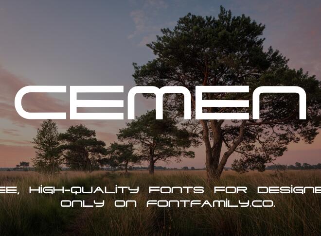 Cemen Font