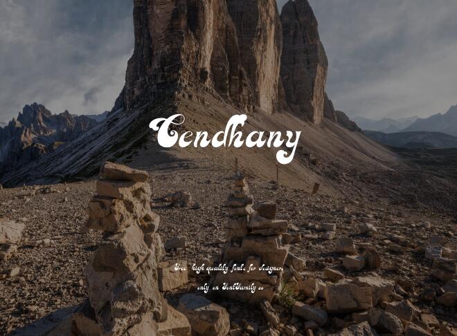 Cendhany Font