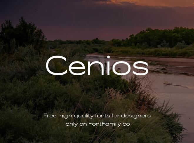Cenios Font