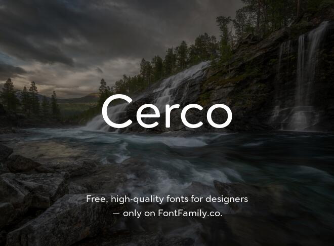 Cerco Font