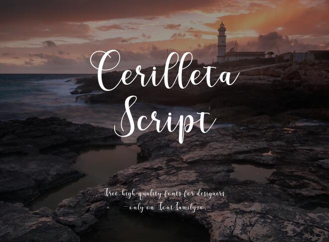 Cerilleta Script Font