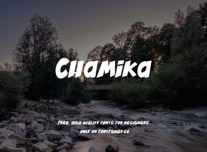 Chamika Font