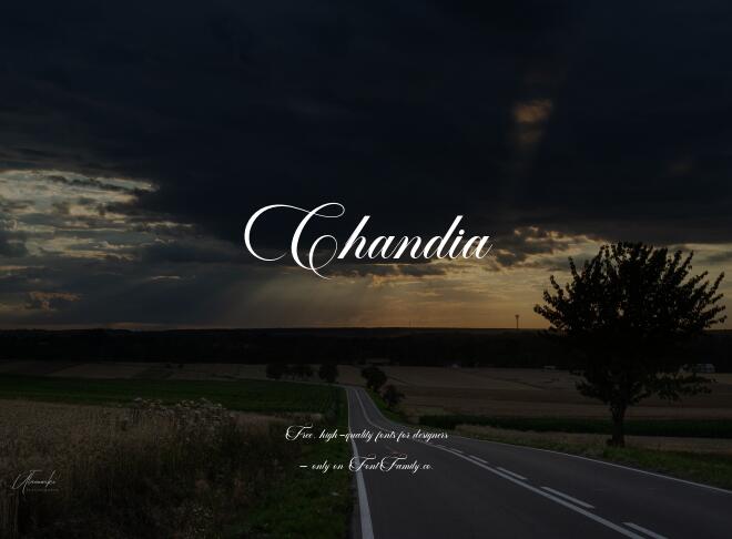 Chandia Font
