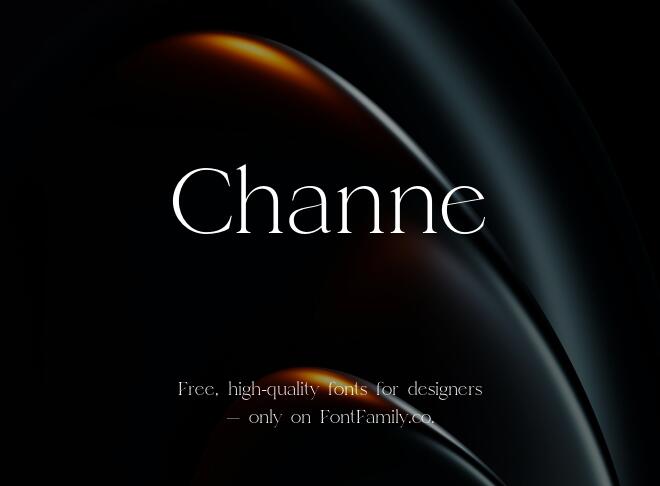 Channe Font