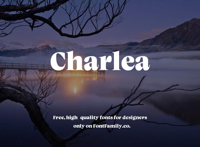 Charlea Font