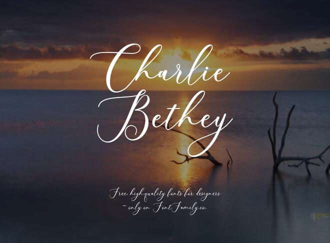 Charlie Bethey Font