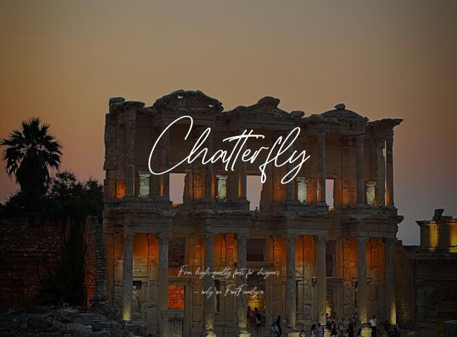 Chatterfly Font
