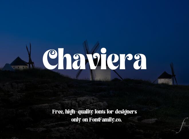 Chaviera Font