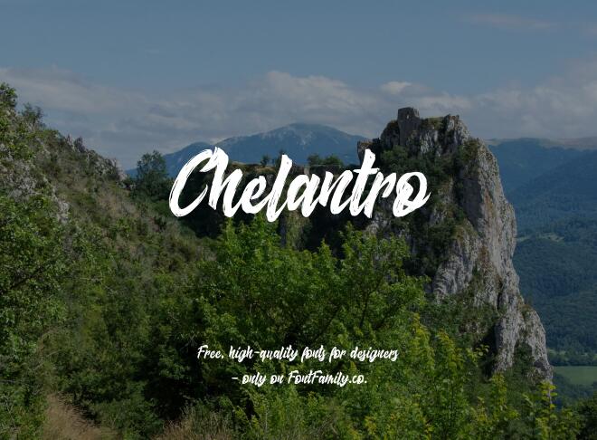 Chelantro Font